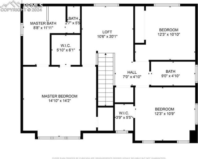 7848 Chasewood Loop, Colorado Springs, CO 80908 - floor plan