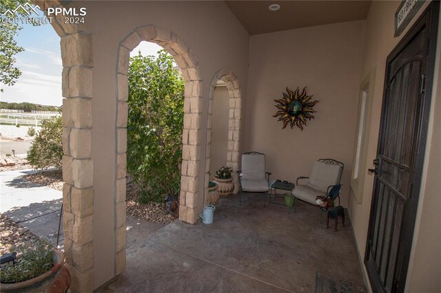 1933 Top Notch Trl, Penrose, CO 81240 - view of patio / terrace featuring fence