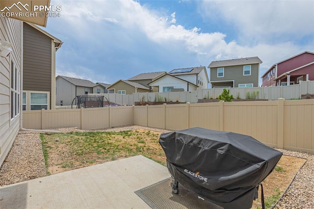 exterior space with a patio area