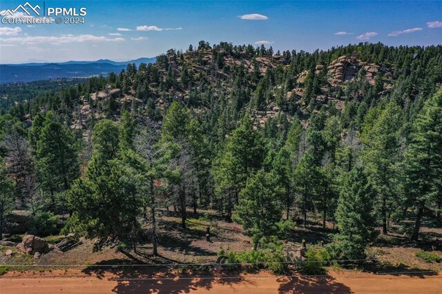 3546 N Mountain Estates Rd, Florissant CO, 80814 land for sale