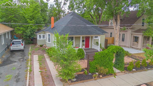 view of bungalow-style home