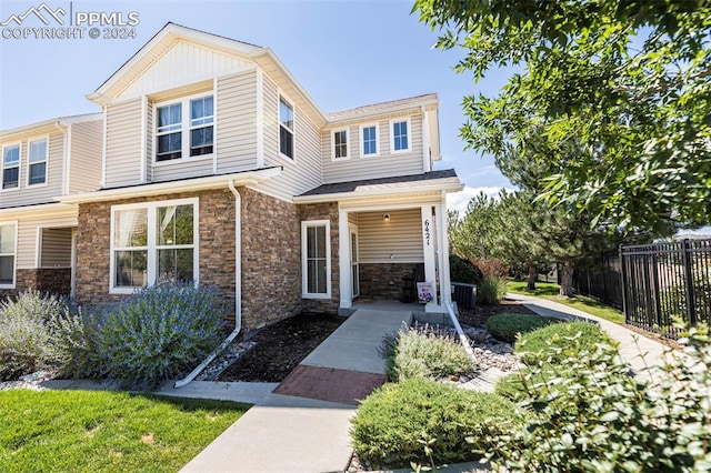 view of townhome / multi-family property