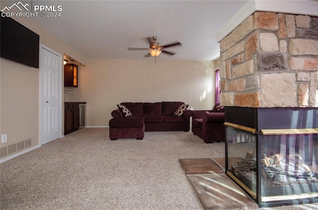 view of living room