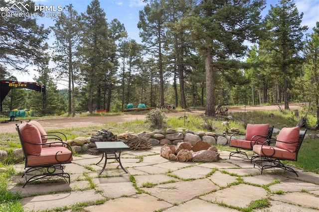 view of patio