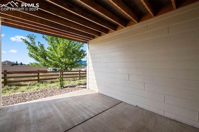 view of patio / terrace