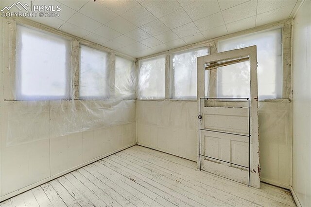 interior space featuring light hardwood / wood-style floors