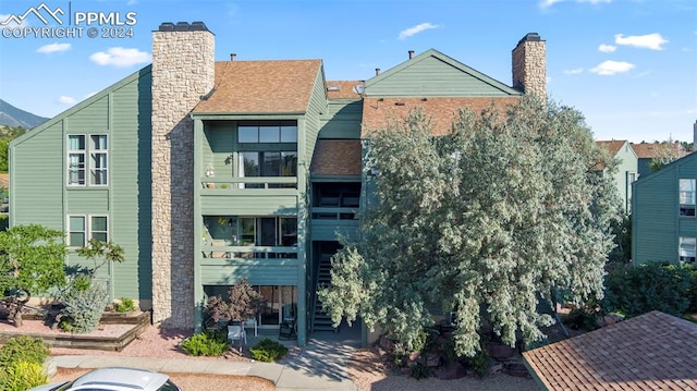 140 W Rockrimmon Blvd Unit 204, Colorado Springs, CO 80919 - view of building exterior with stairway
