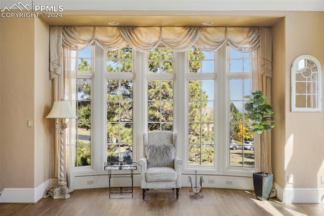 sunroom featuring a healthy amount of sunlight