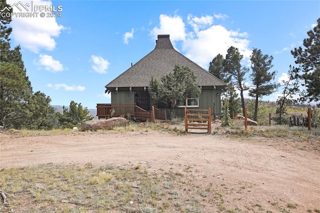 view of back of house