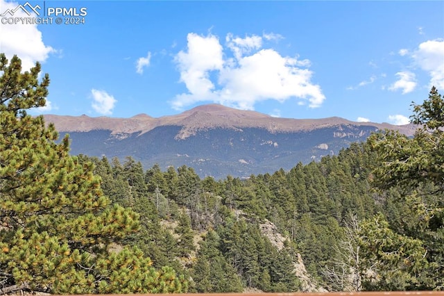 property view of mountains