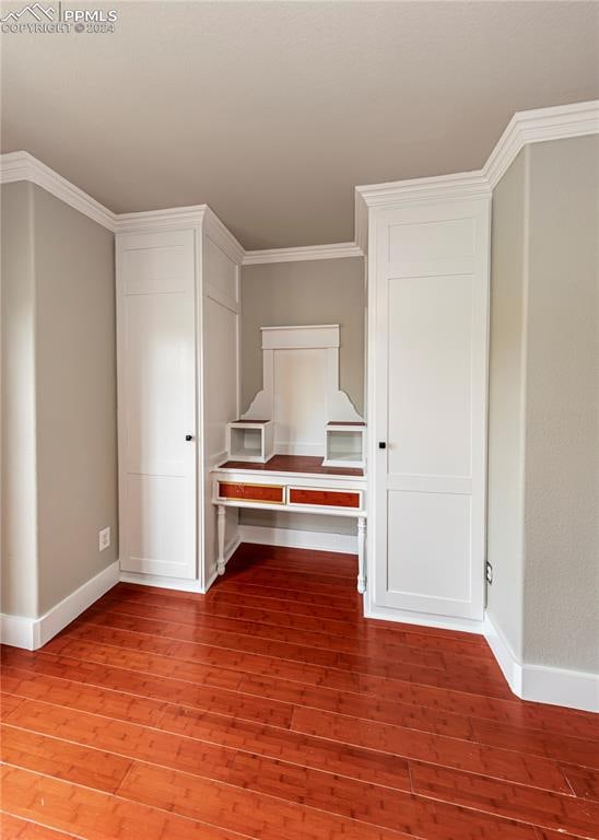 bonus room with hardwood / wood-style flooring