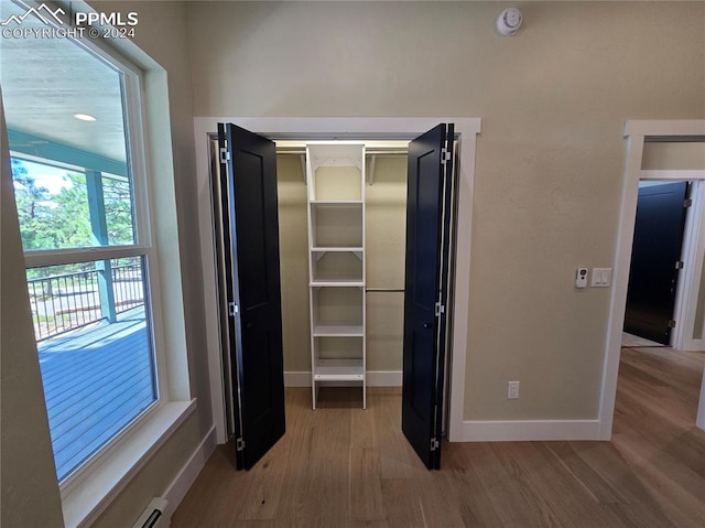 view of closet