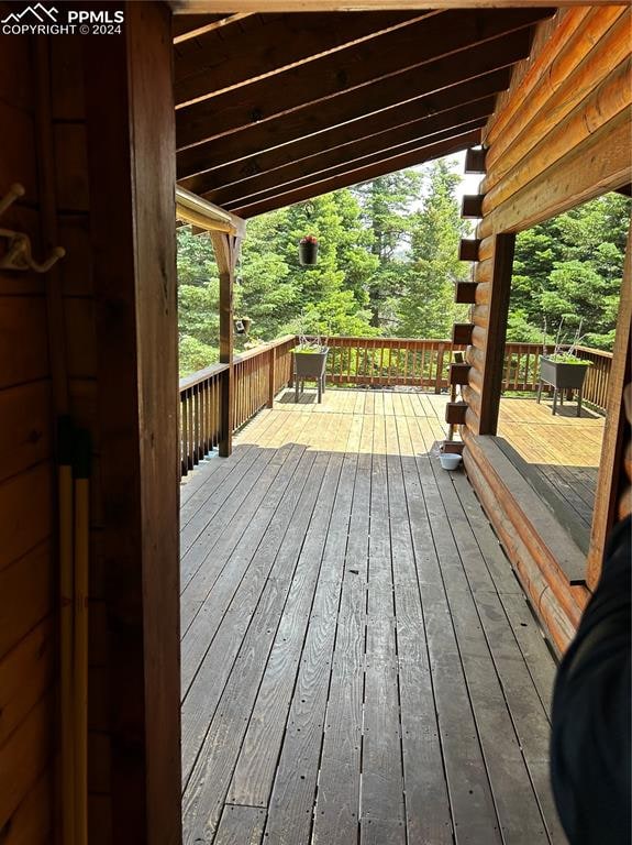 view of deck