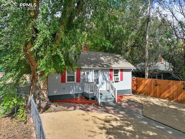 view of bungalow-style house