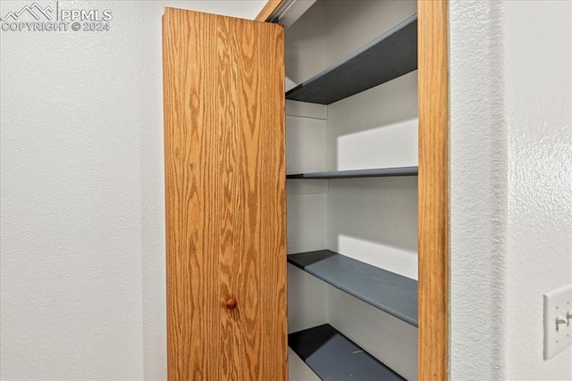 view of closet