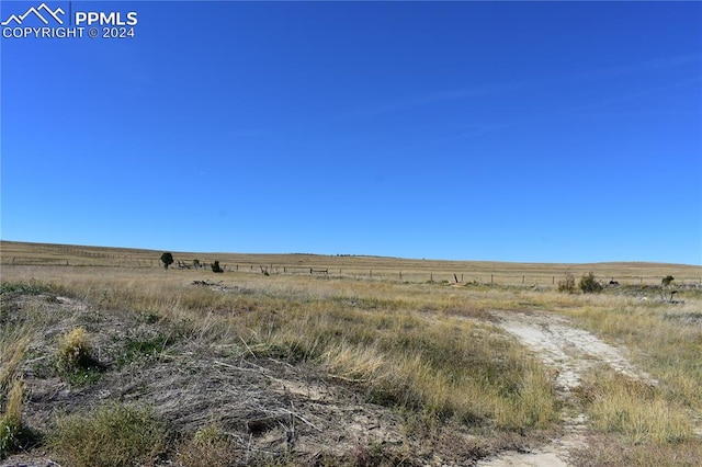 view of local wilderness featuring a rural view