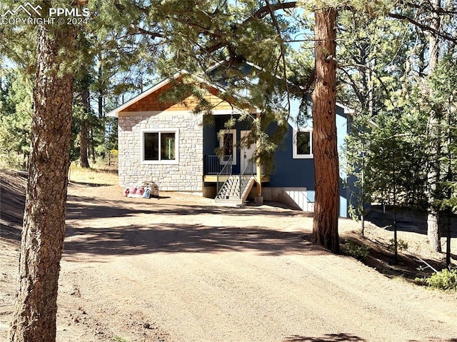 view of front of house