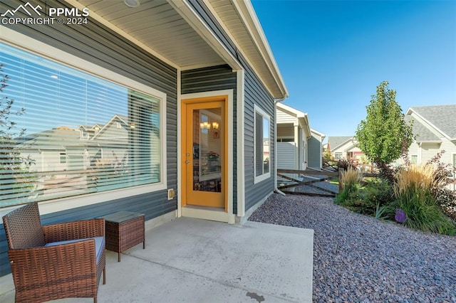 exterior space featuring a patio area