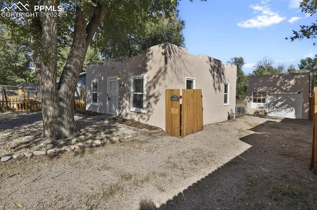 view of rear view of house