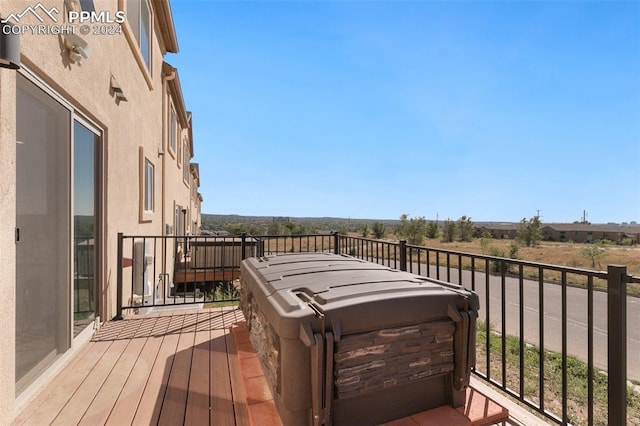 791 Little Bear Grv, Colorado Springs, CO 80907 - view of wooden deck