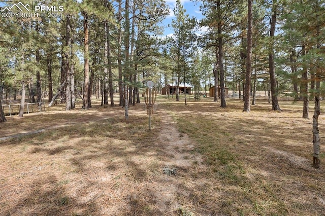 10760 Hardy Rd, Colorado Springs, CO 80908 - view of yard featuring an outbuilding