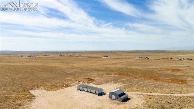 6652 Middlefield Ct, Colorado Springs, CO 80928 - aerial view of sparsely populated area