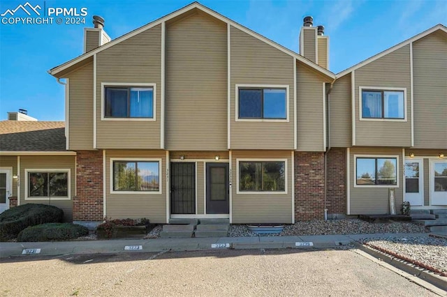 view of rear view of house