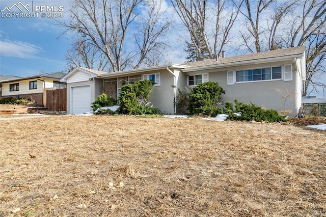 view of ranch-style house