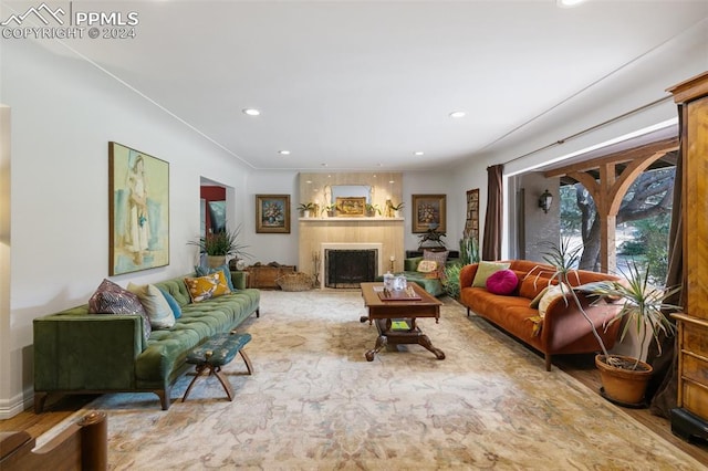 view of living room