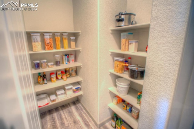 view of pantry