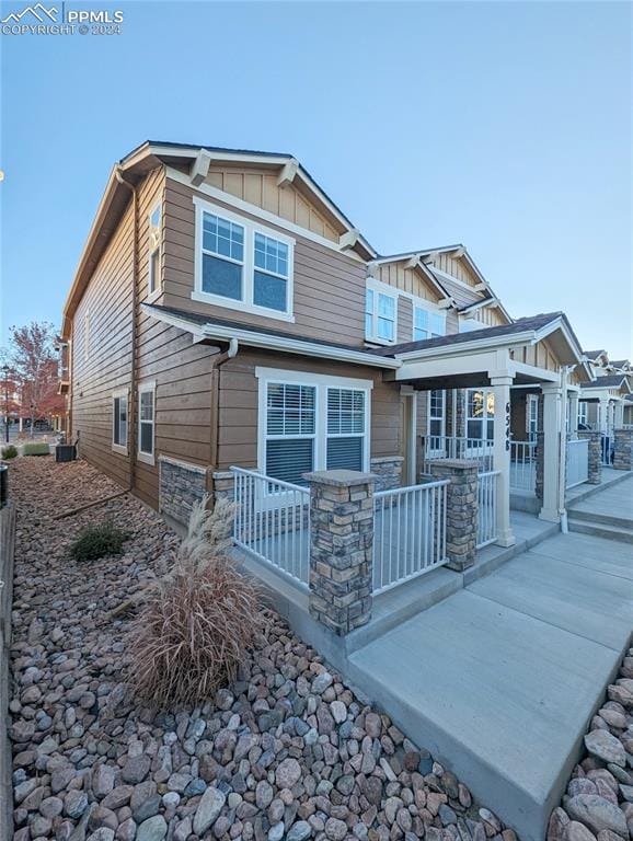 view of craftsman-style home