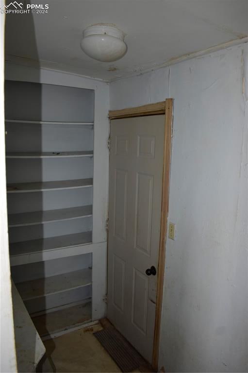 view of closet