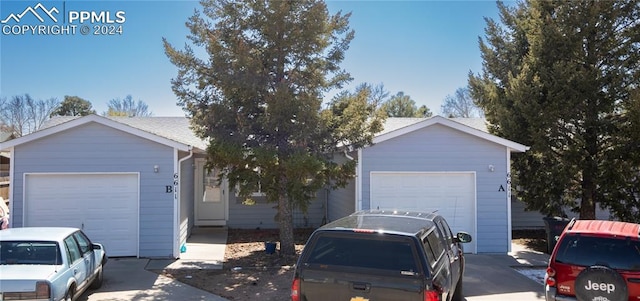 ranch-style house with a garage