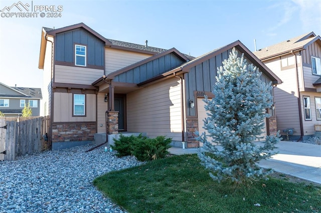 view of craftsman-style home