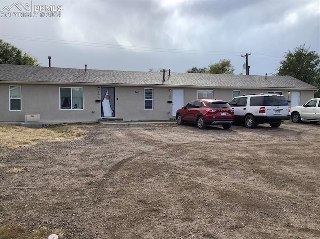 view of ranch-style home