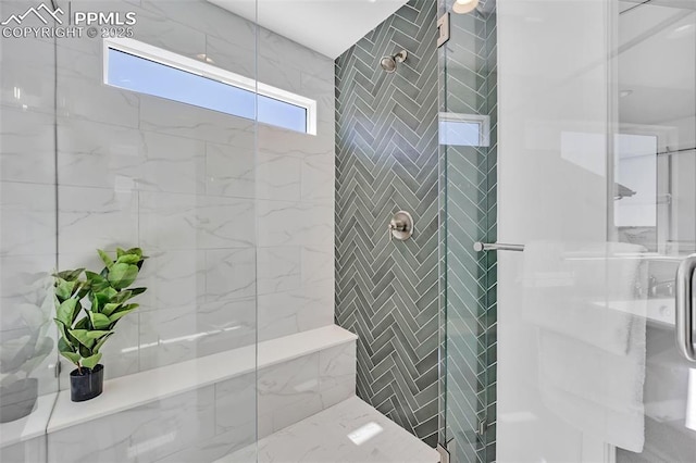 8542 Noreen Falls Dr, Colorado Springs, CO 80924 - bathroom featuring a shower stall