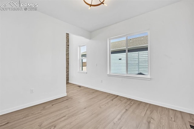 8542 Noreen Falls Dr, Colorado Springs, CO 80924 - empty room with wood finished floors and baseboards