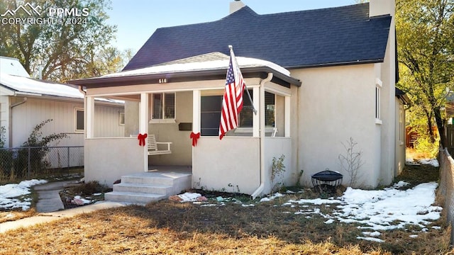 view of front of house