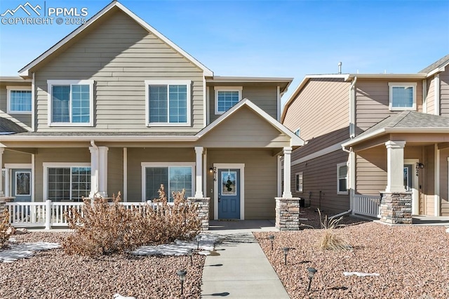2616 Gilpin Ave, Colorado Springs, CO 80910 - view of front of home with a porch