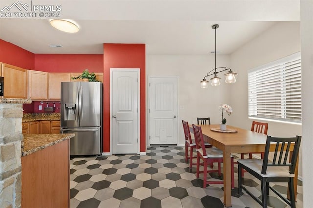 2616 Gilpin Ave, Colorado Springs, CO 80910 - dining room with tile patterned floors