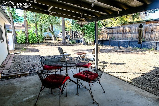 view of patio / terrace