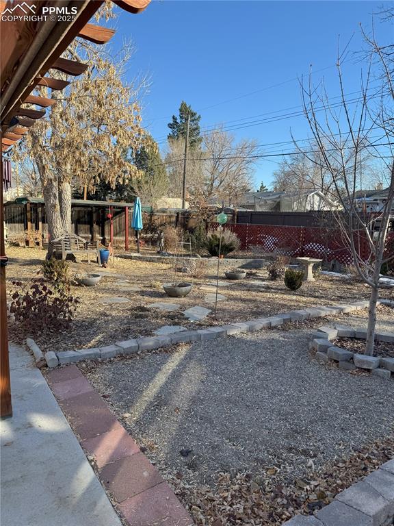view of yard