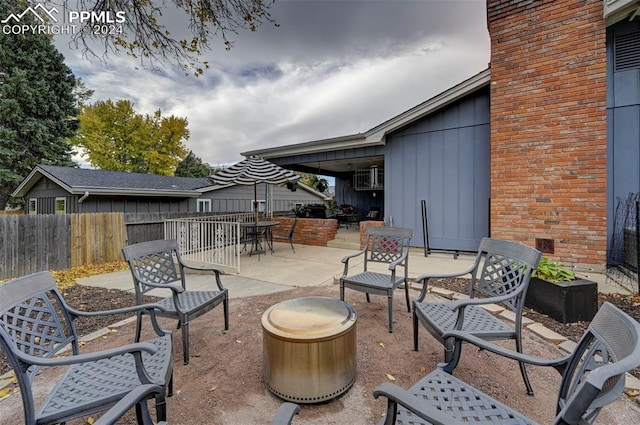 view of patio