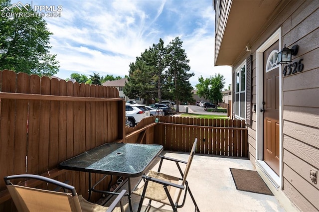 view of patio / terrace