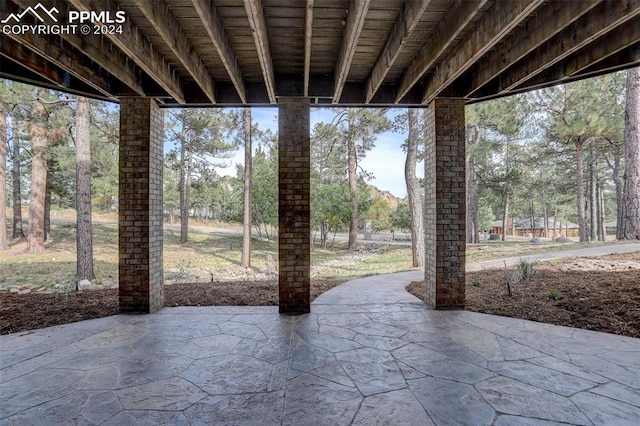 view of patio