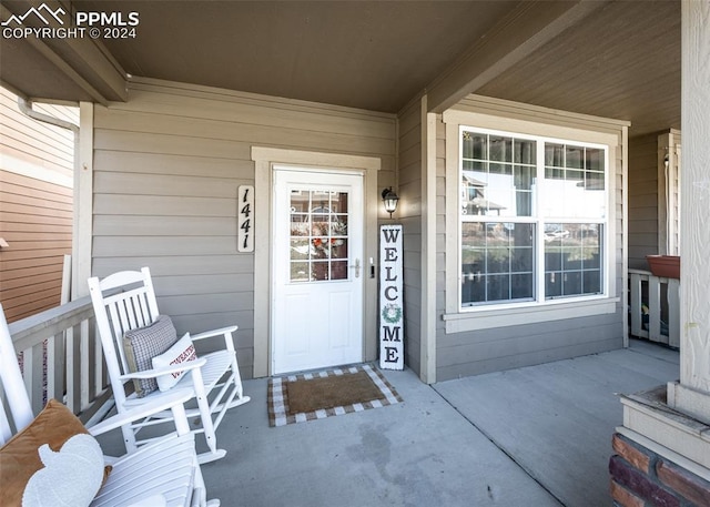 1441 Kempton Aly, Colorado Springs, CO 80910 - entrance to property with covered porch