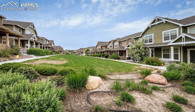 1441 Kempton Aly, Colorado Springs, CO 80910 - view of community with a residential view and a lawn