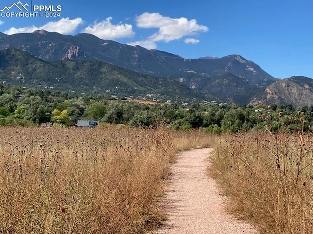 property view of mountains