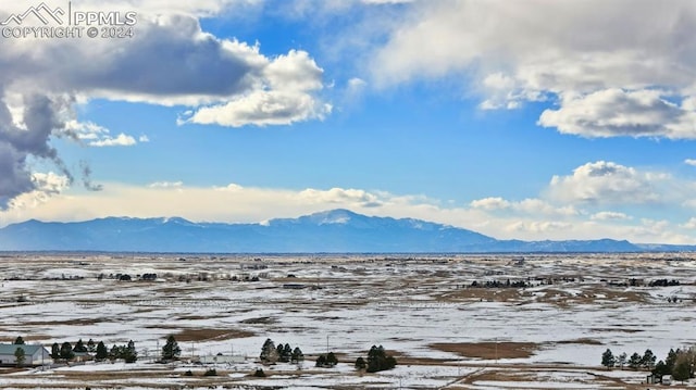 view of mountain feature