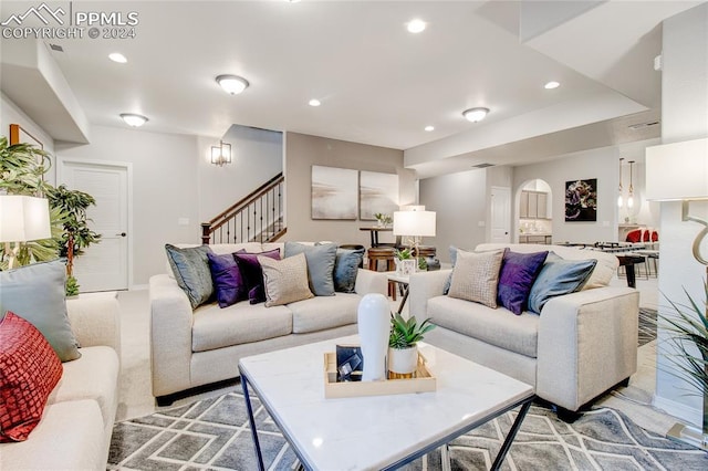 view of living room